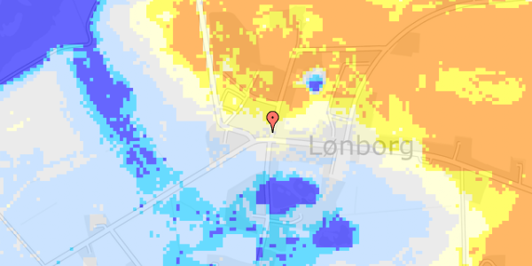 Ekstrem regn på Bakkevej 1A