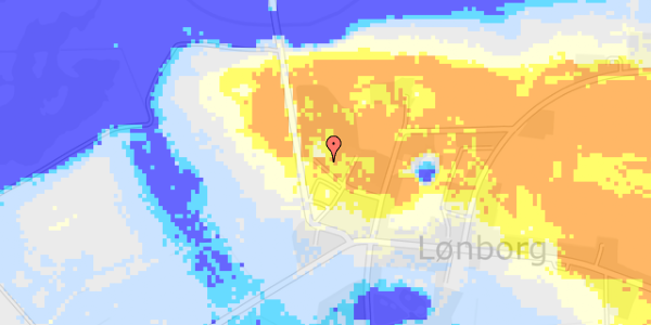 Ekstrem regn på Kongensgårdsvej 16