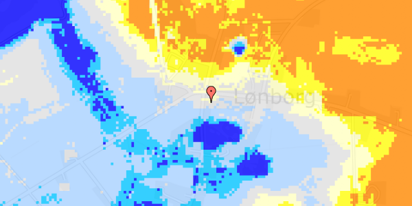 Ekstrem regn på Stenbjergvej 1