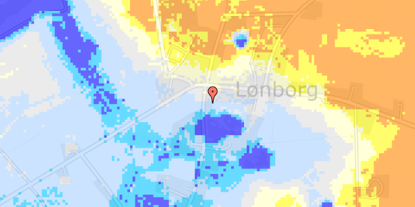 Ekstrem regn på Stenbjergvej 3