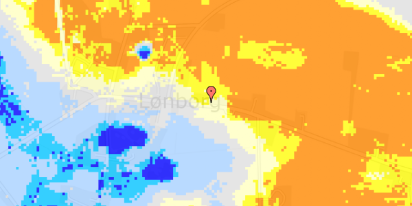 Ekstrem regn på Tarmvej 54