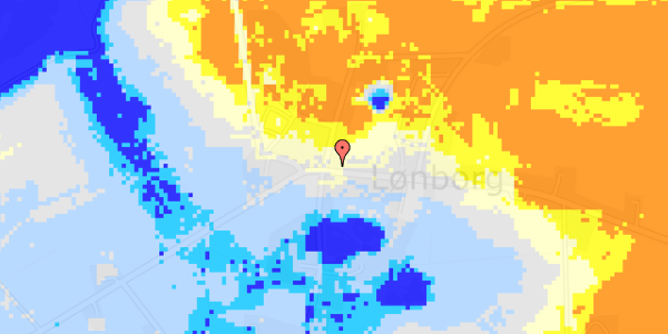 Ekstrem regn på Tarmvej 86A