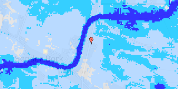 Ekstrem regn på Tarmvej 196