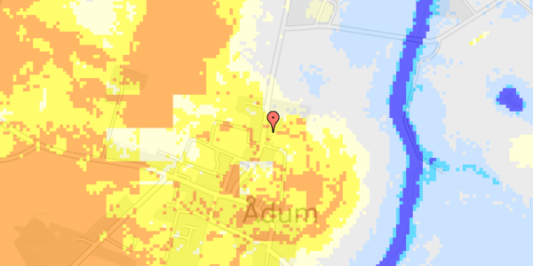 Ekstrem regn på Bindesbølvej 22