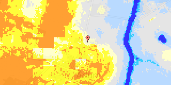 Ekstrem regn på Bindesbølvej 30