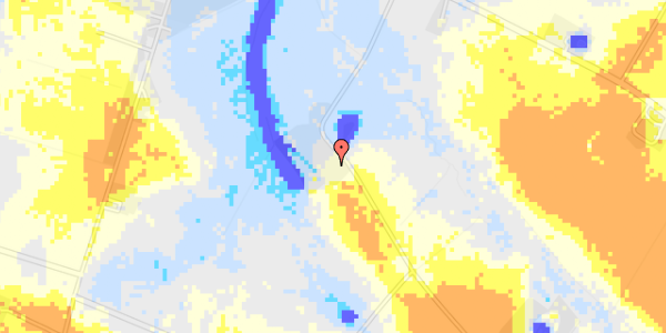 Ekstrem regn på Odderupvej 6