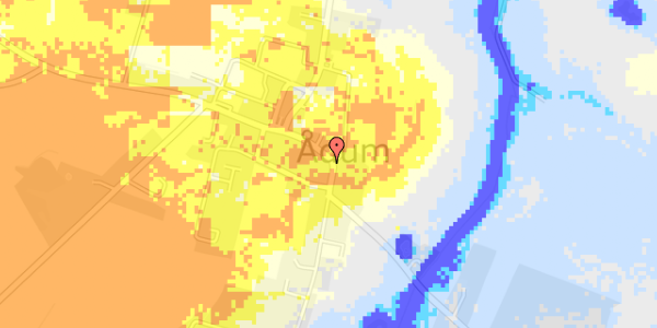 Ekstrem regn på Tøstrupvej 12