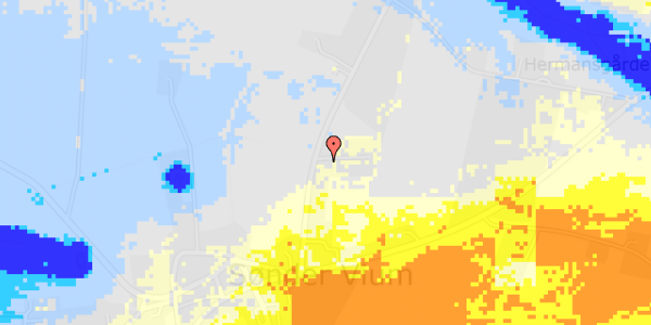 Ekstrem regn på Damgårdsvej 2