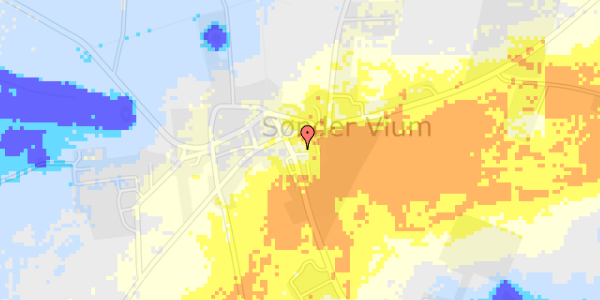 Ekstrem regn på Lynevej 3