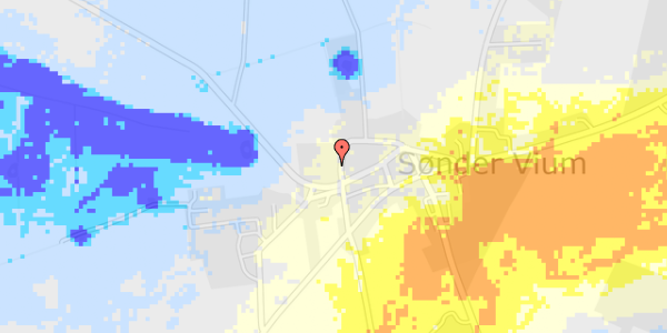 Ekstrem regn på Toftegårdsvej 10