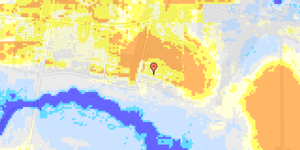 Ekstrem regn på Engens Kvarter 38