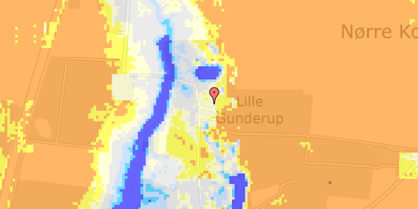 Ekstrem regn på Gunderupvej 7