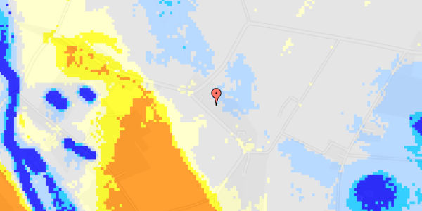 Ekstrem regn på Hollingholtvej 37