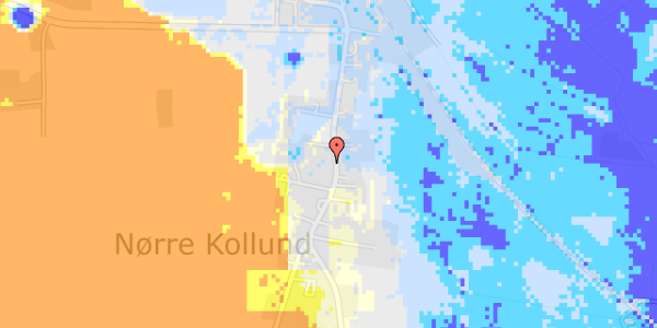 Ekstrem regn på Kollund Byvej 32