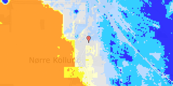 Ekstrem regn på Kollund Byvej 36