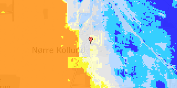 Ekstrem regn på Kollund Byvej 39