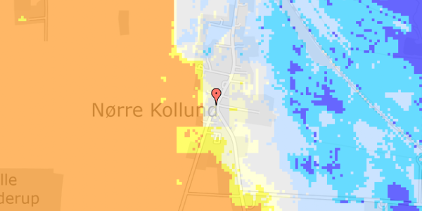 Ekstrem regn på Kollund Byvej 60