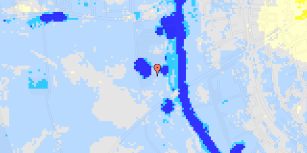 Ekstrem regn på Kæret 25