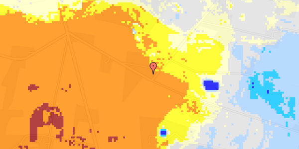 Ekstrem regn på Langelundvej 16