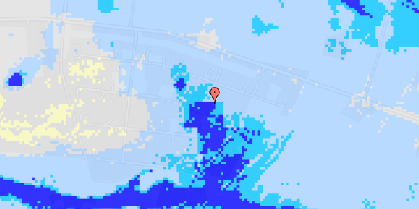 Ekstrem regn på Lyngshuse 73