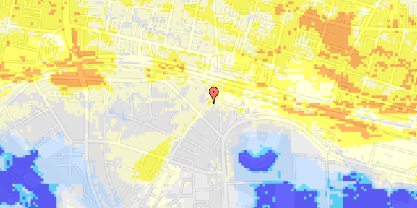 Ekstrem regn på Museumsgade 55A, 1. 1