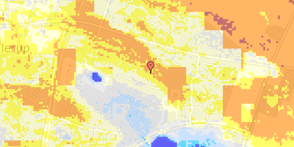 Ekstrem regn på Nørretorp 98