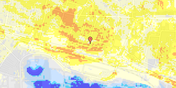 Ekstrem regn på Poulsgade 53, 1. 