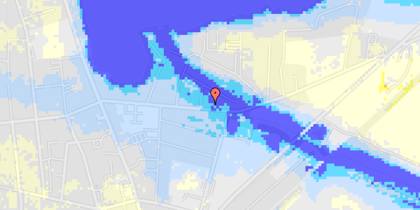 Ekstrem regn på Strandvejen 37