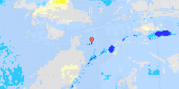 Ekstrem regn på Sydgaden 11A, 1. mf