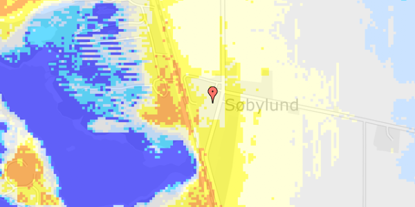 Ekstrem regn på Søbylundvej 22