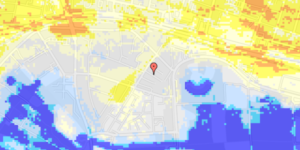 Ekstrem regn på Thrigesvej 9, 3. th