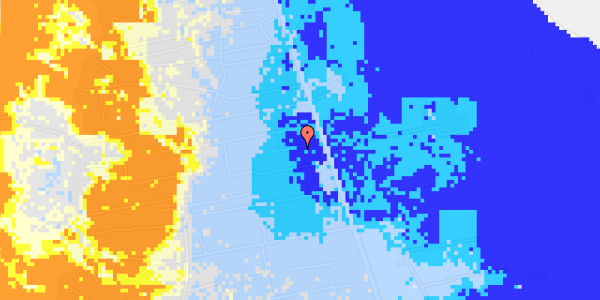 Ekstrem regn på Solvej 38