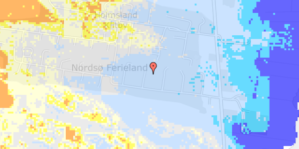 Ekstrem regn på Nordsø Ferievej 36