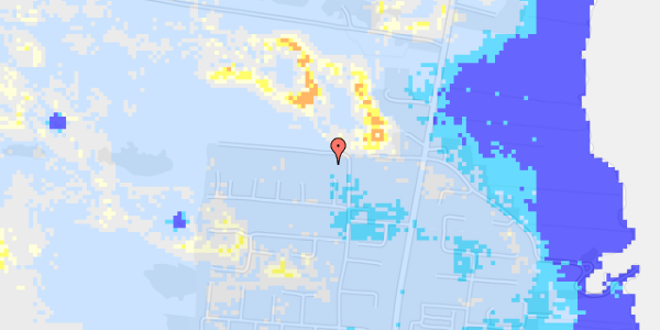 Ekstrem regn på Sivbjerg 67