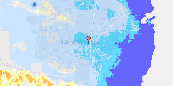 Ekstrem regn på Fyrmarken 42