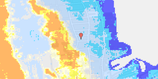 Ekstrem regn på Floravej 8