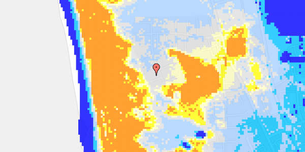 Ekstrem regn på Geflevej 160