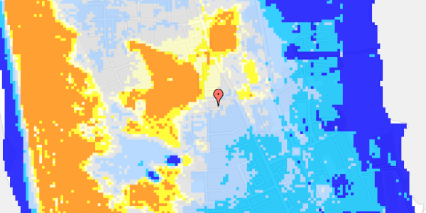 Ekstrem regn på Pallasvej 1