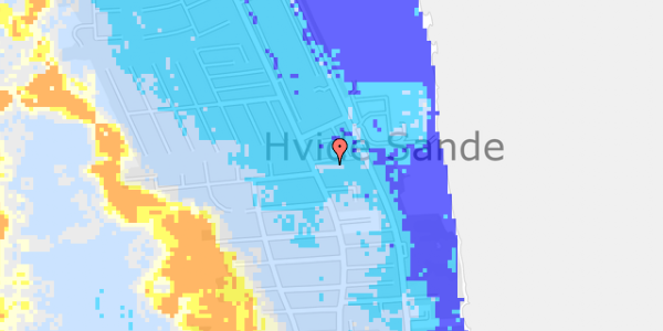 Ekstrem regn på Thuesensvej 3