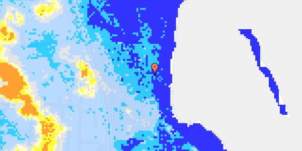 Ekstrem regn på Kr Madsens Vej 29