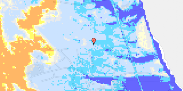 Ekstrem regn på Storebjerg 12