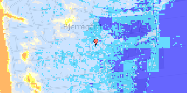 Ekstrem regn på Dortheasvej 10