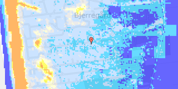 Ekstrem regn på Dortheasvej 31