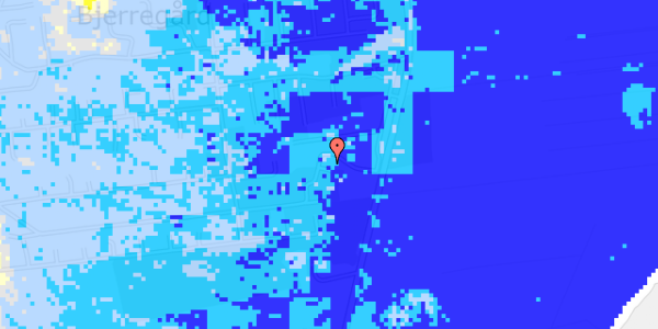 Ekstrem regn på Humlegårdsvej 4G