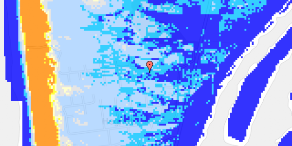 Ekstrem regn på Arvidvej 158