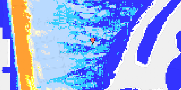 Ekstrem regn på Arvidvej 228