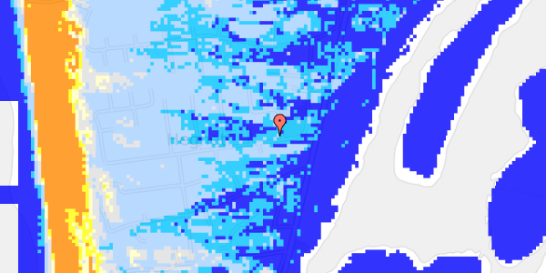 Ekstrem regn på Arvidvej 232