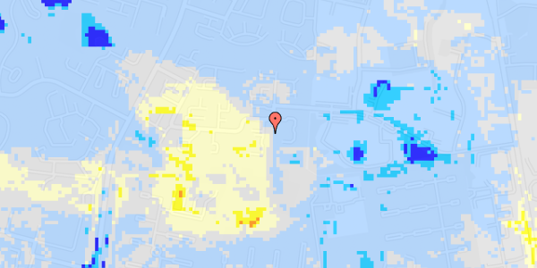 Ekstrem regn på Anna Anchers Vej 160