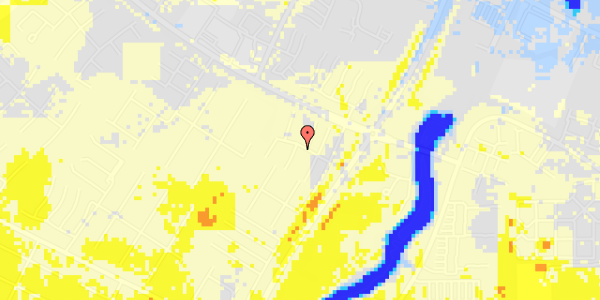 Ekstrem regn på Bachsvej 58