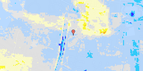 Ekstrem regn på Ellehammersvej 71